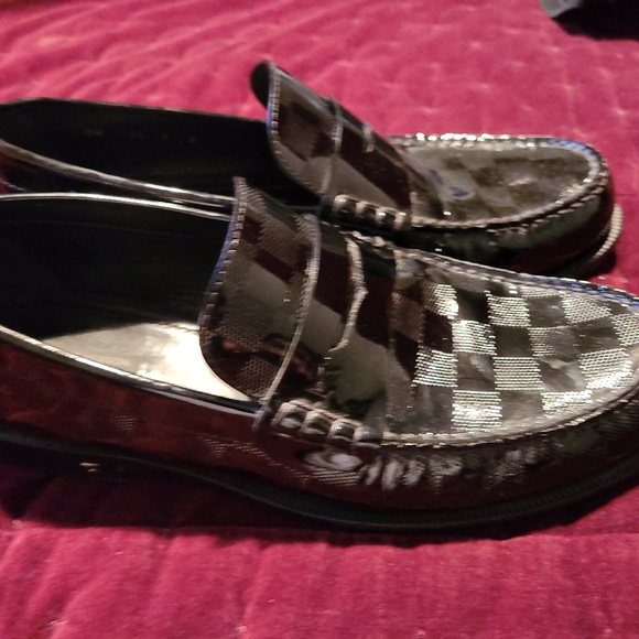 Men’s Louis Vuitton Graduation Damier Loafers Size 10M - Picture 8 of 11